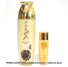 [YEDAM YUNBIT] Prime Luxury Gold Women Skin Care 4pcs Set / NO.1 Korean Made
