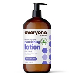 Everyone 2 In 1 Lavender & Aloe 32oz W/Pump Hands & Body Moisturizing New