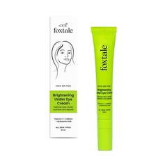 FoxTale Brightening Under Eye Cream|Vitamin C, Caffeine, And Hyaluronic Acid 20M