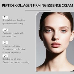 3 Pack Polypeptide Collagen Elastic Essence Cream Anti-Wrinkle Micro-Molecular
