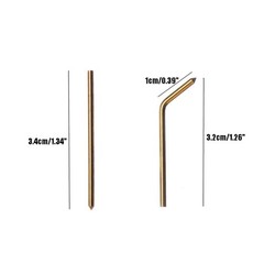 5 Pcs Fibroblast Plasma Pen Fading Spot Removal Tool Accessories Straight/Curved