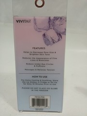 Vivitar SIMPLY BEAUTIFUL .Facial Ice Globe CRYOTHERAPHY Skincare Anti Aging