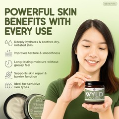 100% Grass-Fed Beef Tallow For Skin Balm with Organic Manuka Honey