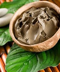 FERIHA Moroccan Rhassoul Bio Clay Powder, Organic Facial Body & Hair Mask.