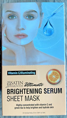 Satin Smooth Ultimate Vitamin C Brightening Serum Sheet Mask-24 pcs 25ml each
