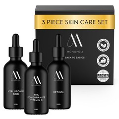 Monopoli Back to Basics Set Hydrating Smooth Skin Care Retinol Anti-Aging Sealed