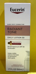Eucerin Radiant Tone Daily Lotion SPF 30 Dark Spot Corrector 1.7 oz Exp 04/2027