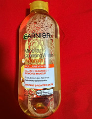 Garnier SkinActive Micellar Cleansing Water Vitamin C 13.5 fl oz Oil-Free Vegan