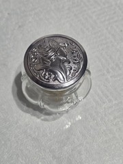 Vintage Avon Skin Softener Vanity Jar Moisturizing Cream Empty