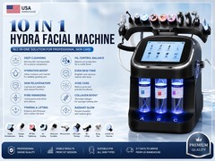 ORIGINAL HYDRA BEAUTY 10 in 1 Hydra Hydro Water Dermabrasion Facial Machine