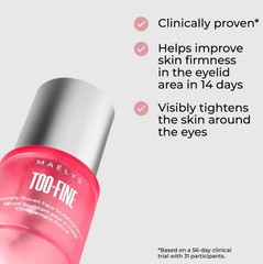 Maelys TOO-FINE Clinically Proven Face Sculpting Serum 0.5 oz