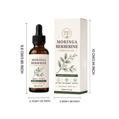 Moringa Berberine Oil – Essential Oil 30ml, With Ginger Root, Jojoba & Vitamin E