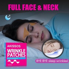 Akissos Forehead Wrinkle Patches 80 PCS 1 Count (Pack of 80), 80 – Beige