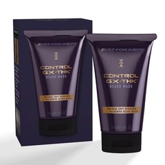 Beard Wash Control GX Thickening Grey Reduction 4 Fl Oz Just for Men Alpha Helps