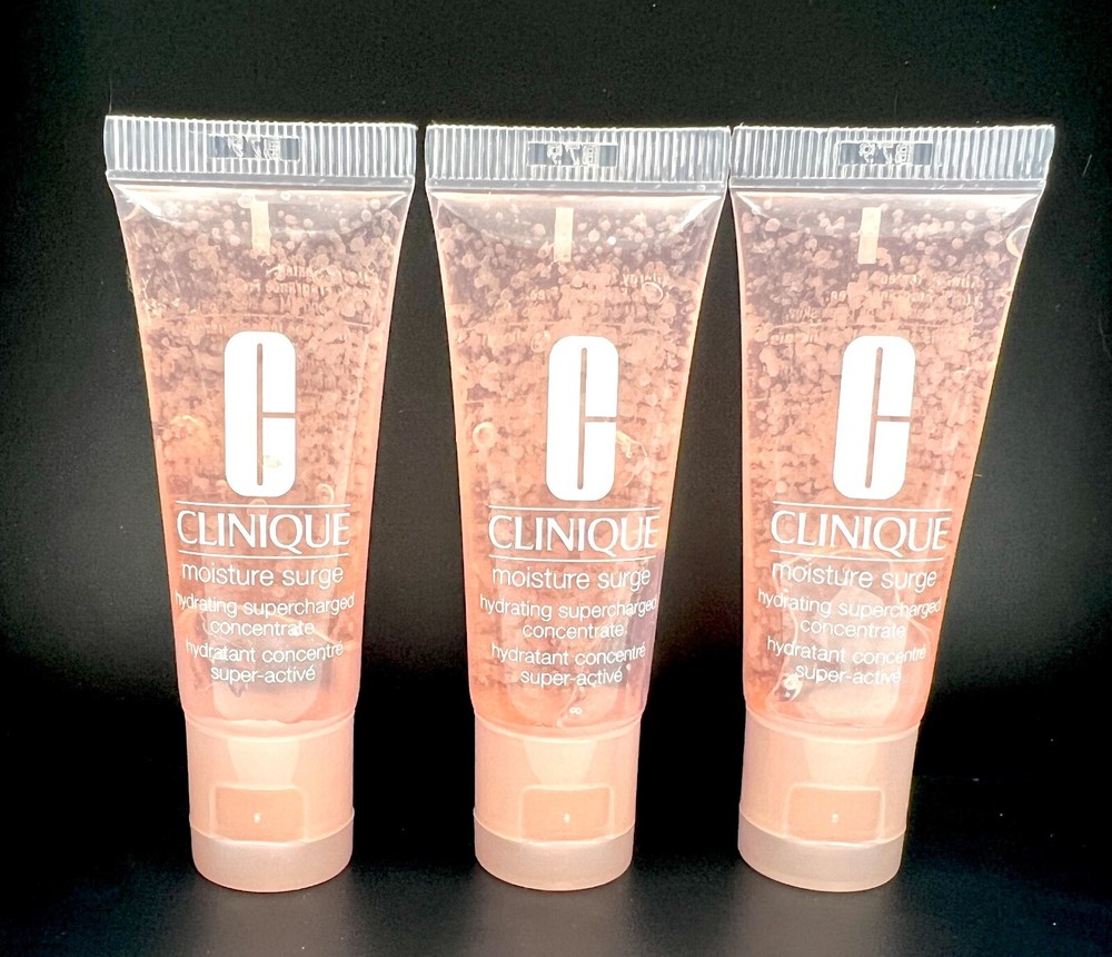 3x Clinique Moisture Surge Hydrating Supercharged Concentrate 15ml*3=45ml/1.5oz