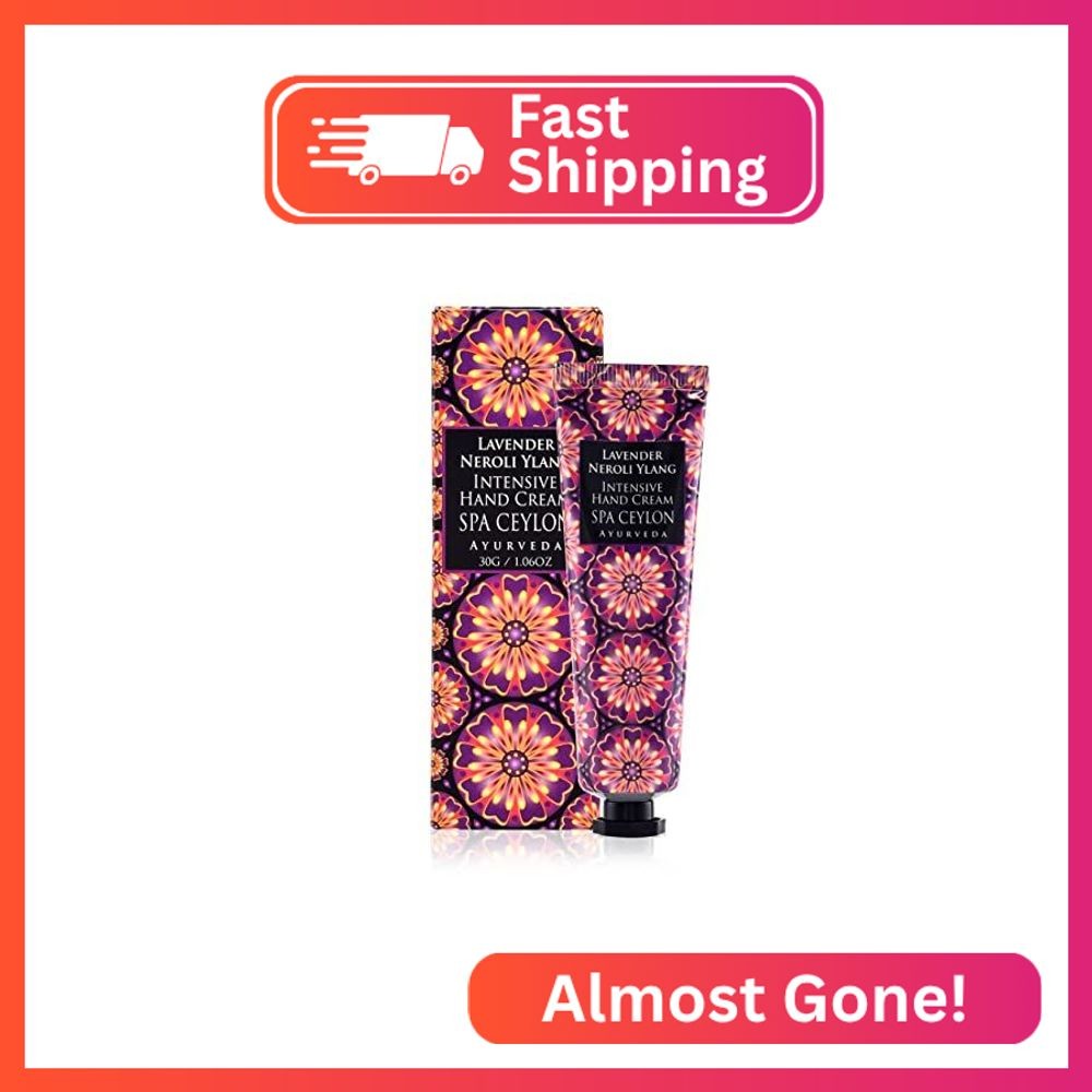 SPA CEYLON LAVENDER NEROLI YLANG Intensive Hand Cream | Travel Size Moisturising