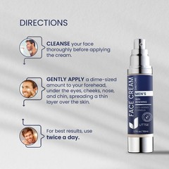 6-in-1 Face Cream for Men – Anti Aging, Collagen & Hyaluronic Acid