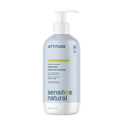 ATTITUDE Body Lotion for Sensitive Skin with Oat, EWG 16 Fl Oz (Pack of 1)