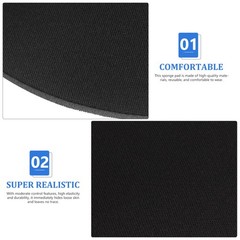 1 Pair Sponge Fabric Hip Pads Comfortable Butt Pad for Male