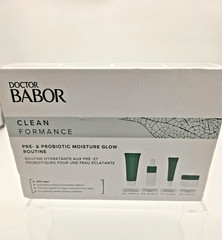 Doctor Babor Cleanformance Moisture Glow Routine Set Pre & Probiotic Skincare