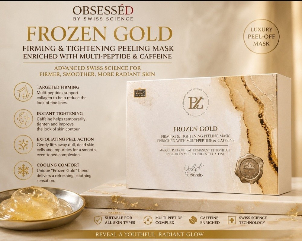 Obsessed Frozen Gold Firming & Tightening Peeling Mask Multi-Peptide NEW