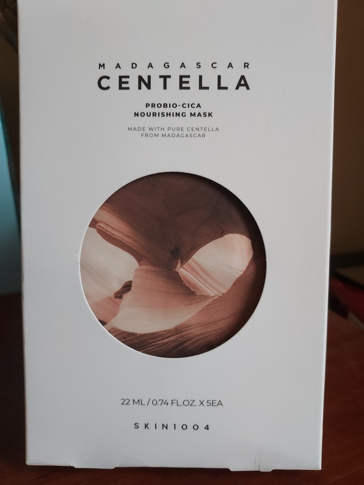 Skin1004 Madagascar Centella Probio Cica Nourishing Mask 5 masks New in Box
