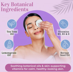 Demodex Eyelid & Lash Cleanser – Tea Tree Oil Face Wash for Blepharitis, Mites &