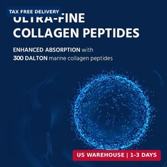 Cevitol Marine Collagen Peptides – Hydrolyzed 1 Pound (Pack of 1), White