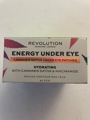 Revolution Energy Under Eye Patches Hydrating Dark Circles Niacinamide 60 ct