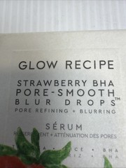 Glow Recipe Strawberry BHA Pore-Smooth Blur Drops Serum 1 oz / 30 ml NEW {80}