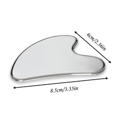 YAMHOHO Stainless Steel Gua Sha Facial Tools Guasha for Face Metal Gua Sh