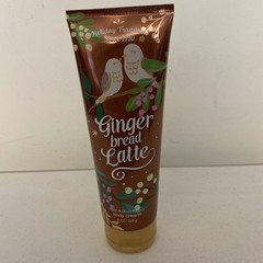 Bath and Body Works-8 oz.-Ginger Bread Latte-Body Cream-Signature Collection