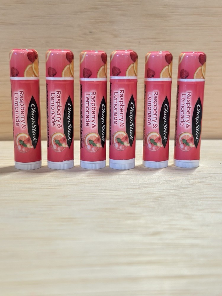 Lot 6-Chapstick Raspberry Lemonade 0.15 Oz Ea- Sealed