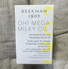 Beekman 1802 Oh! Mega Milky Oil Facial Oil Niacinamide 0.5 fl oz Mini