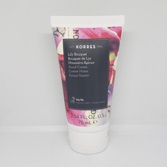 Korres Lily Bouquet Hand Cream 75 ml / 2.54 Fl oz Sealed