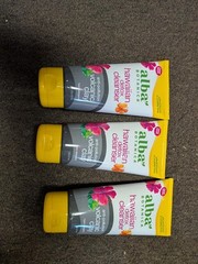 3 pack alba Botanica Hawaiian Detox Cleanser, Anti-Pollution Volcanic Clay 6oz
