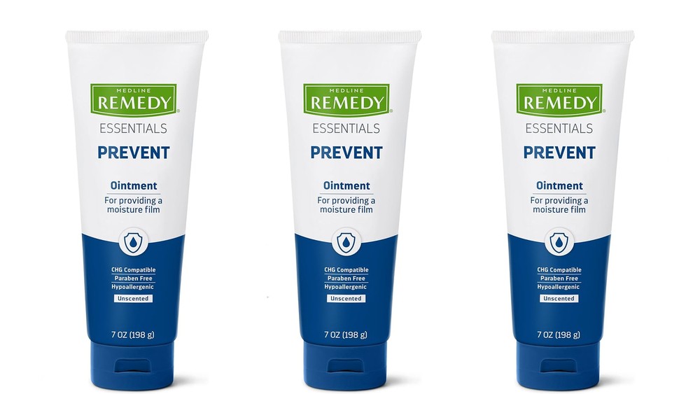 Medline Remedy Barrier Ointment Prevent Hypoallergenic 7oz, 3 Pack- MSC095382