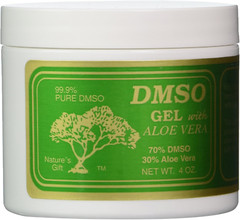 DMSO Gel with Aloe Vera, Pharma Grade, 4 Ounce