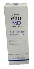 Elta MD AM Restore Therapy Facial Moisturizer 1.7oz Exp 03/2028