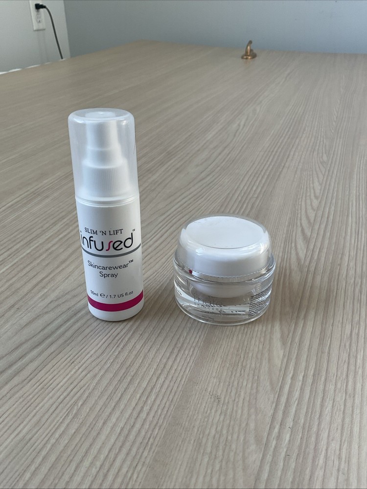 Slim N Lift Infused Skincarewear Spray and Inate Skincare Moisturizer Cream Set