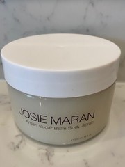 JOSIE MARAN ARGAN SUGAR BALM BODY SCRUB 18 oz NWOB & SEALED ~ SCENT UNKNOWN