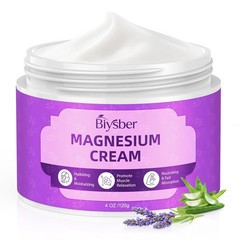 Topical Magnesium Lotion Cream for Sleep Natural Magnesium Body Butter 4 Fl Oz