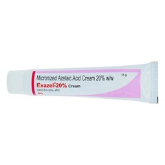 Exazel 20% Cream 15g micronized Azelaic Acid (20% w/w) Free Shipping