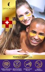 24 K Gold Eye Mask Collagen Pads Under Eye Patches Anti Dark Circle