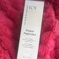 Geek & Gorgeous 101 Power Peptides Multi-Peptide Face Serum Fragrance-Free 1oz