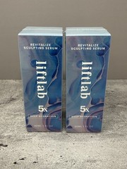 Liftlab 5X Deep Hydration Revitalize Sculpting Serum 1 FL oz/30mL 2 Bottles