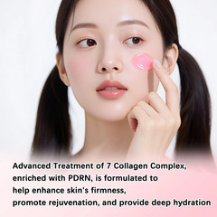 PDRN Collagen Jelly Cream 50ml Korean Skincare Hydrating Firming Brightening