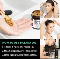 Unrefined Batana Oil for Hair Growth – Authentic & Organic Dr Sebi Batana…