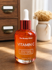 The Beauty Elixir Vitamin C Brightening Facial Serum 1.69 fl oz Anti Aging