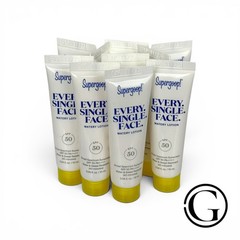 10X SUPERGOOP! EVERY SINGLE FACE WATERY LOTION SPF 50 SAMPLES 10ML*10 EXP 11/23